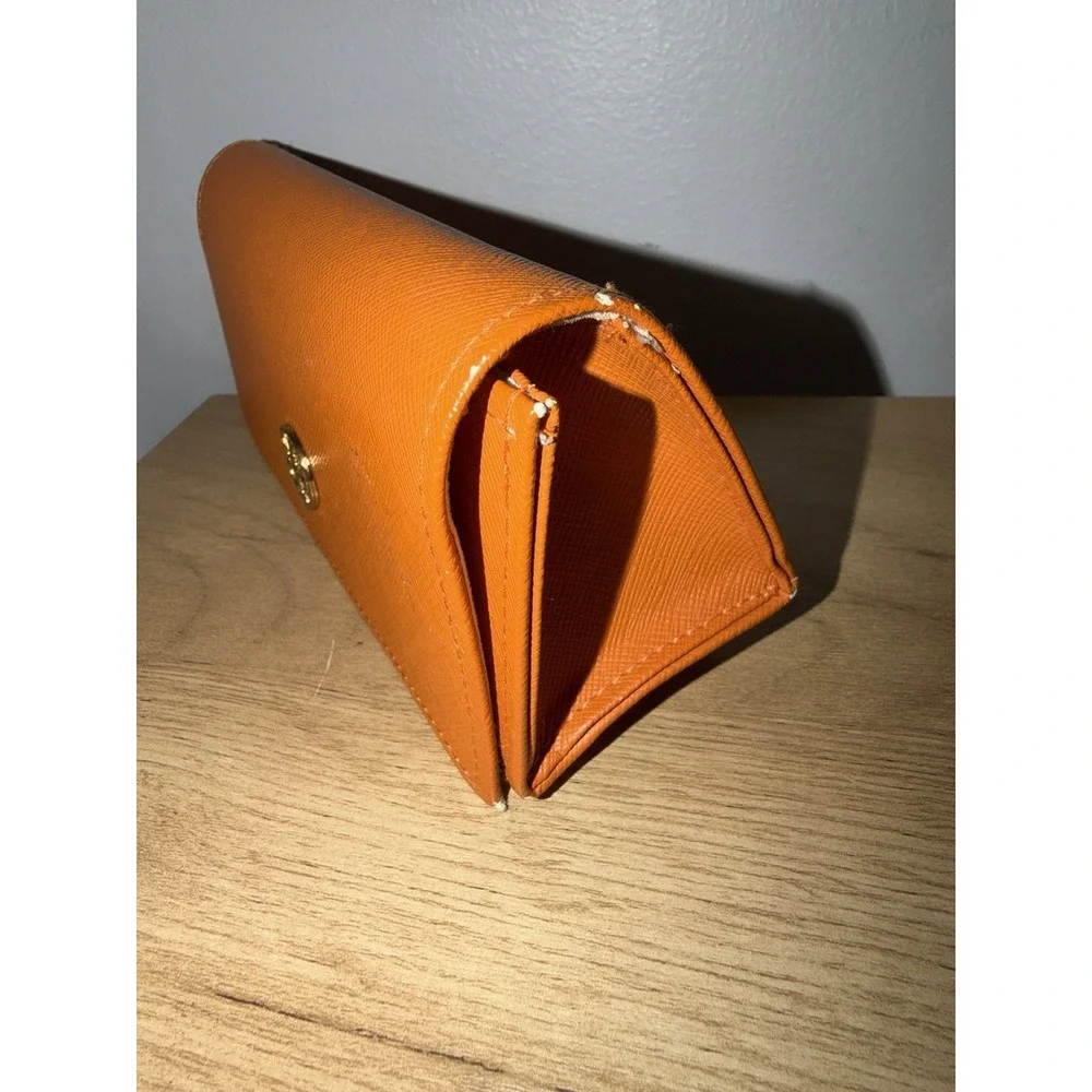 Tory Burch Sun Glass Case Holder Orange W